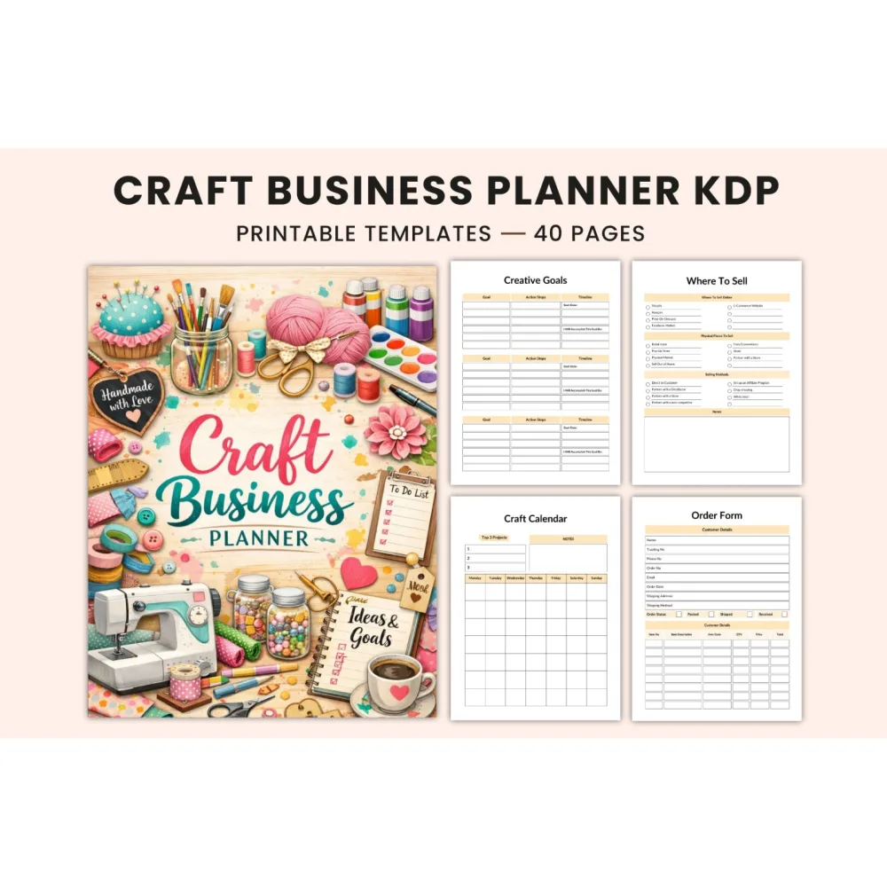 Creative Craft Business Planner