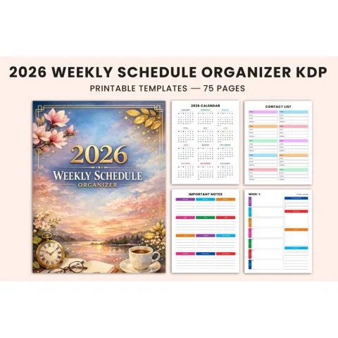 Weekly Schedule Dated Planner