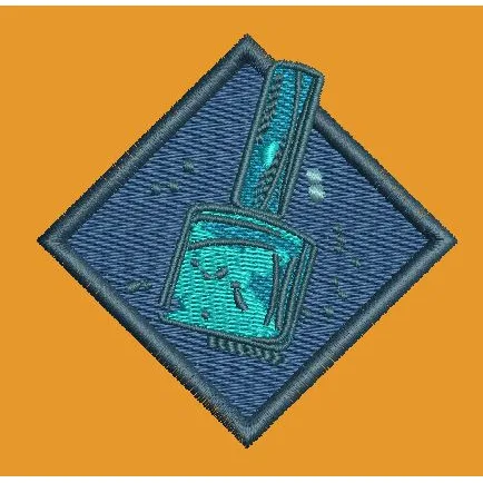 Nail Chamber Embroidery Design