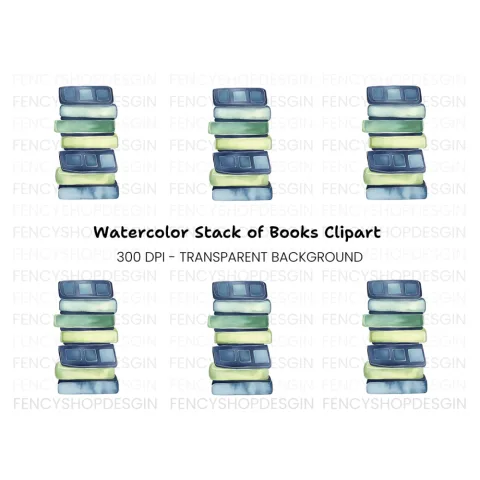 Stacked Pillows Clipart Bundle