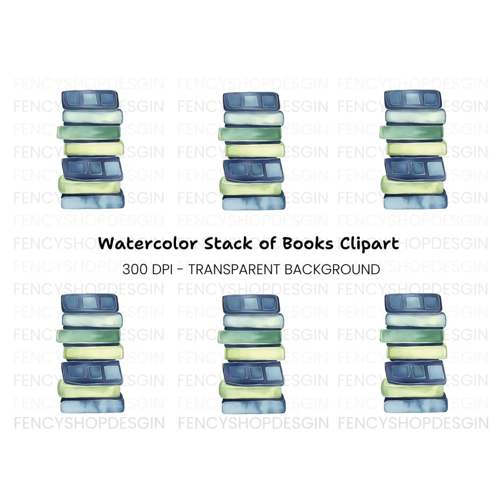 Stacked Pillows Clipart Bundle