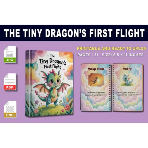 The Tiny Dragon's First Flight Book