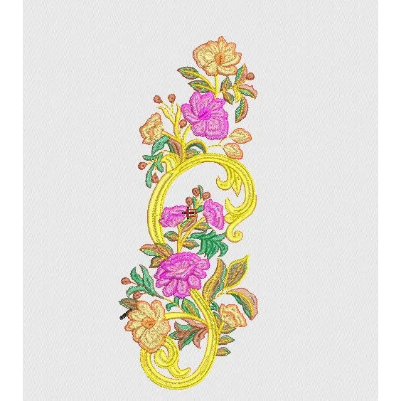 Flower Embroidery Design