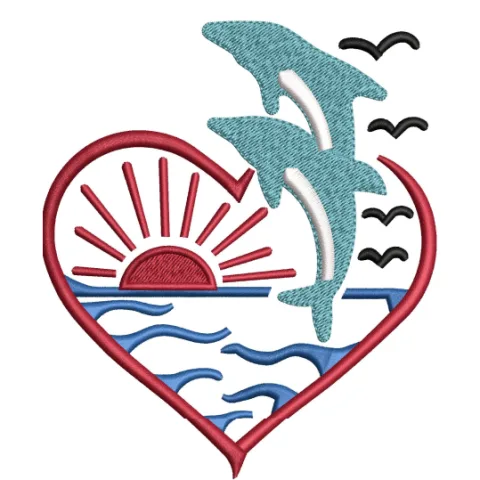 Fish Embroidery Design