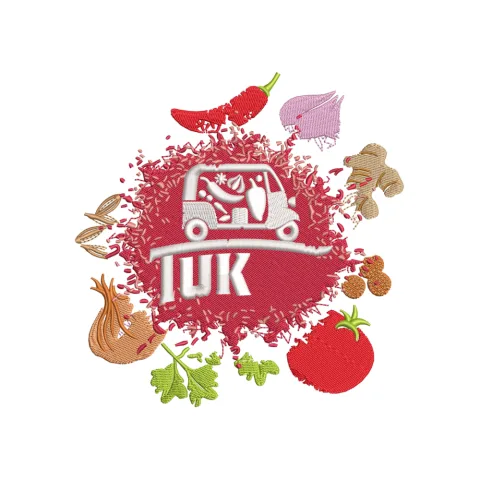 Tuk Vegetable Embroidery Design