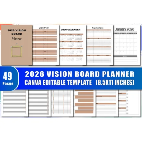 Vision Board Planner