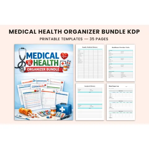 Medical Health Planner Template