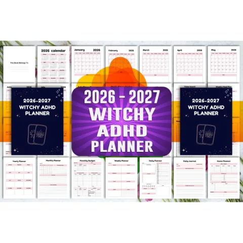 Witchy ADHD Planner