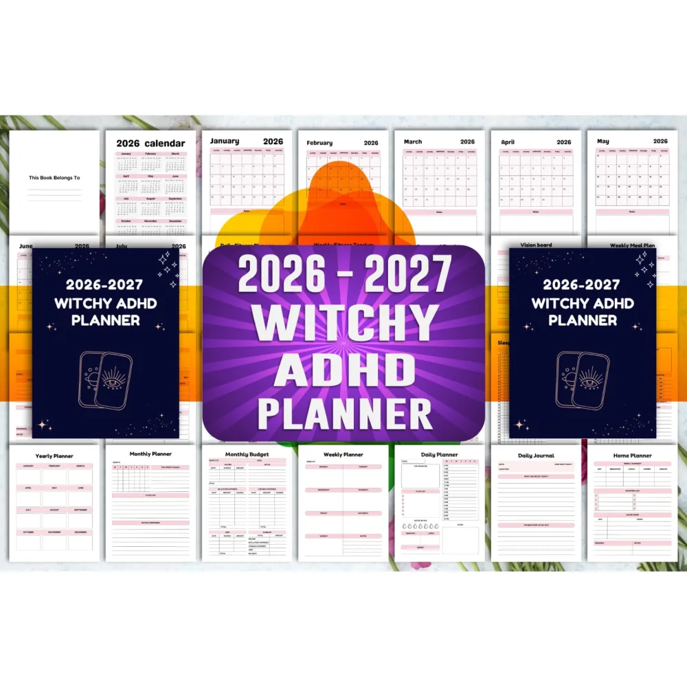 Witchy ADHD Planner