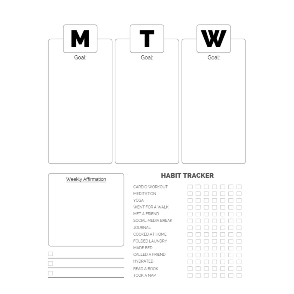 Habit Tracker Bundle 22