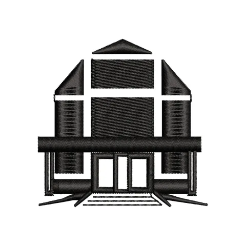 House Embroidery Design