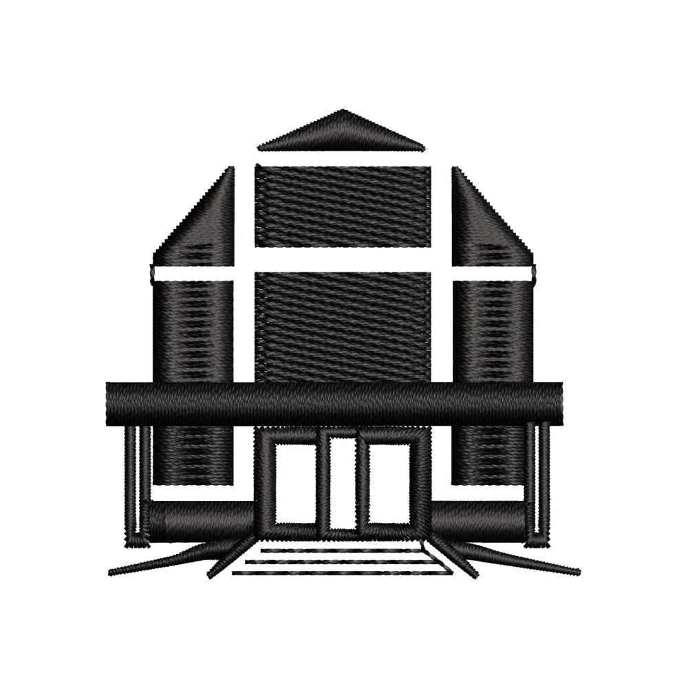 House Embroidery Design