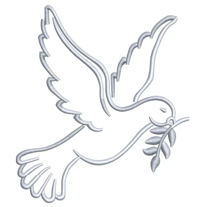 Pigon Embroidery Design