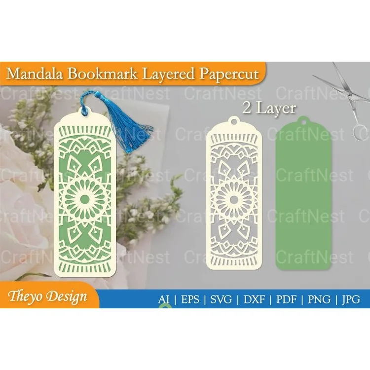 Mandala Layered Papercut SVG Bundle