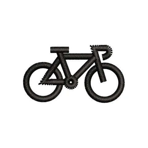 Cycle Embroidery Design