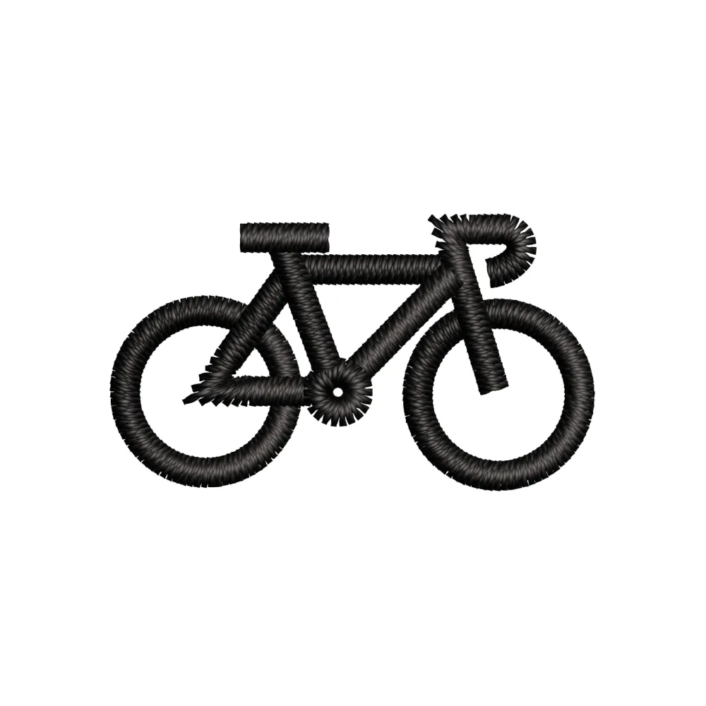 Cycle Embroidery Design