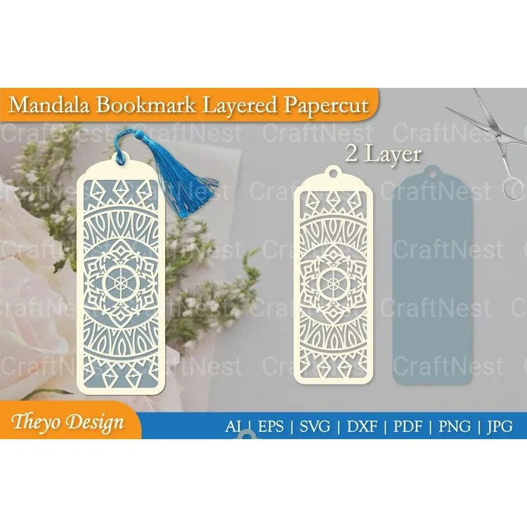 Mandala Layered Papercut SVG Bundle
