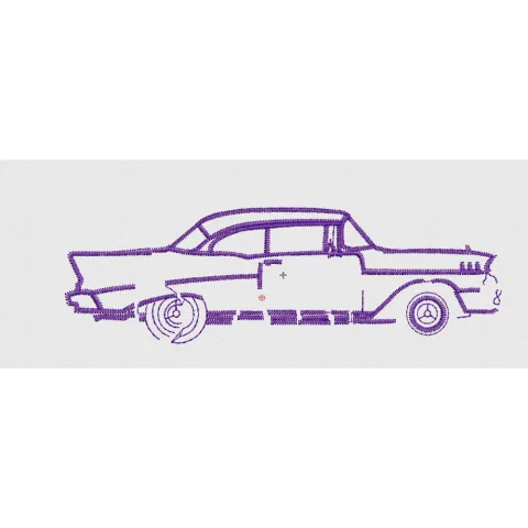 Car Embroidery Design