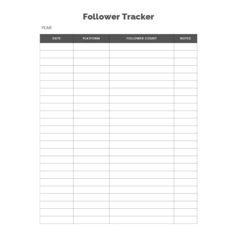 Follower Tracker Bundle