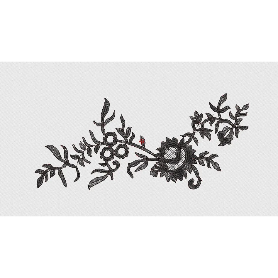 Flower Embroidery Design