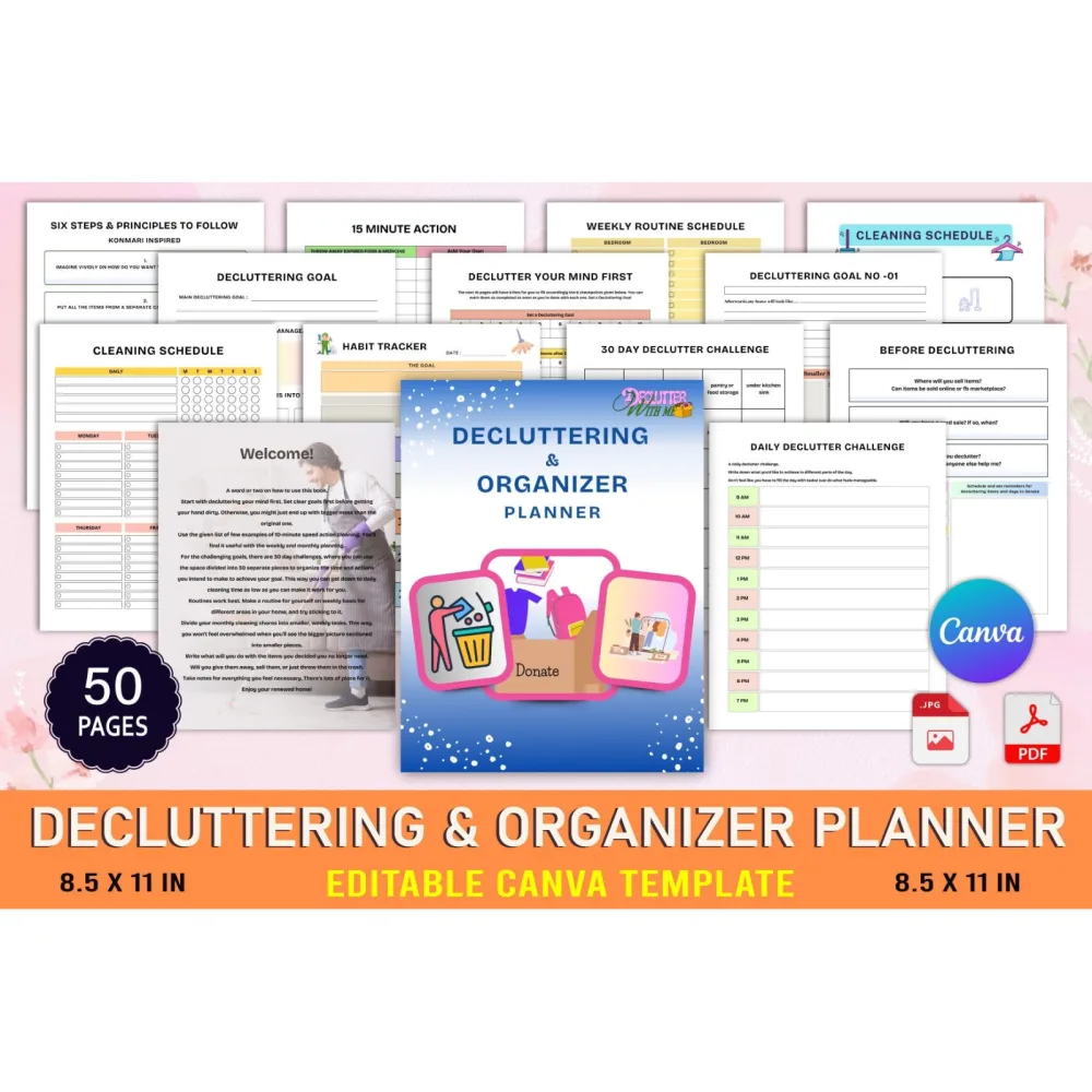 Decluttering Planner