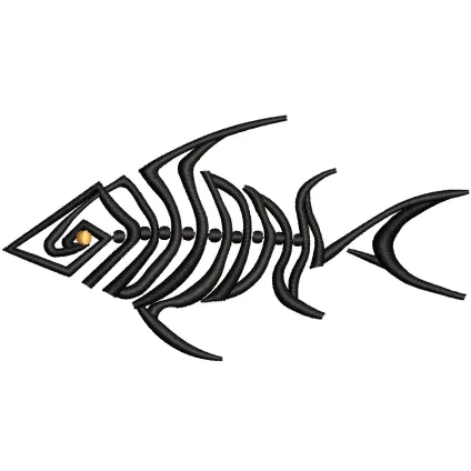 Fish Embroidery Design