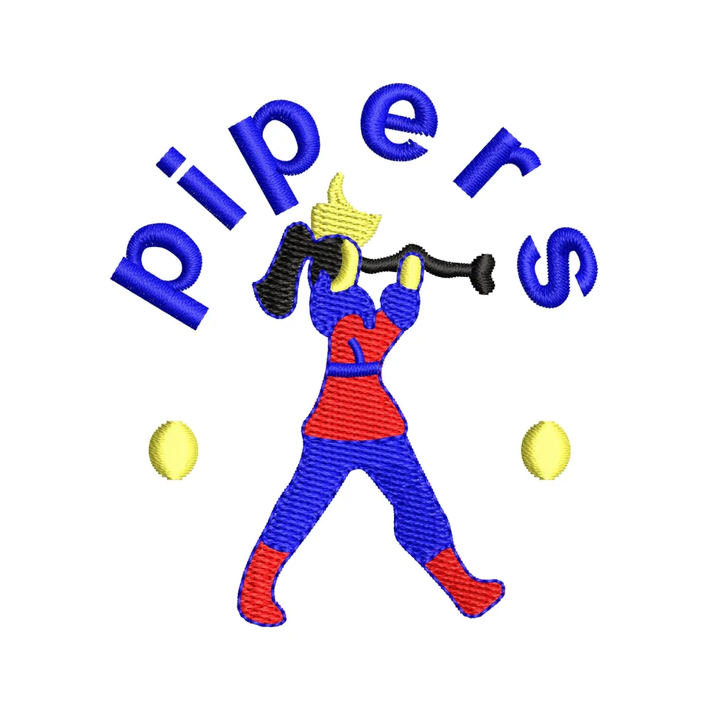 Piper Embroidery Design