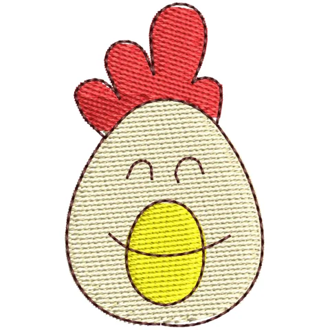 Chicks Embroidery Design