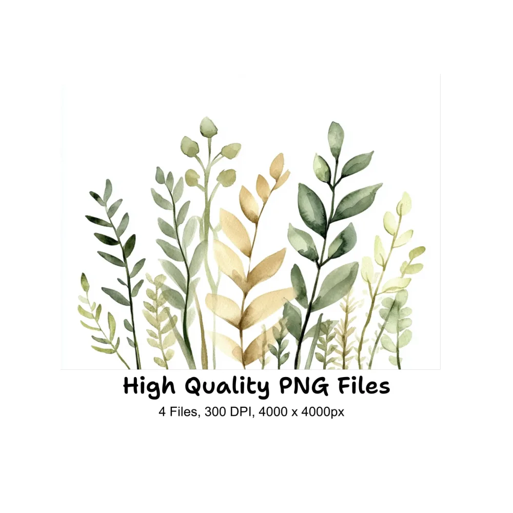 Botanical Clipart Bundle