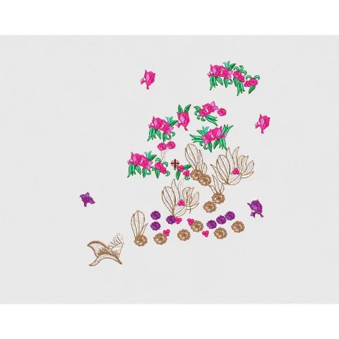 Flower Embroidery Design