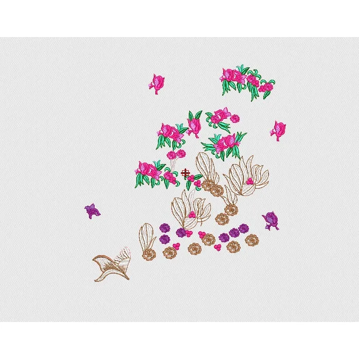 Flower Embroidery Design