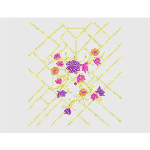 Flower Embroidery Design