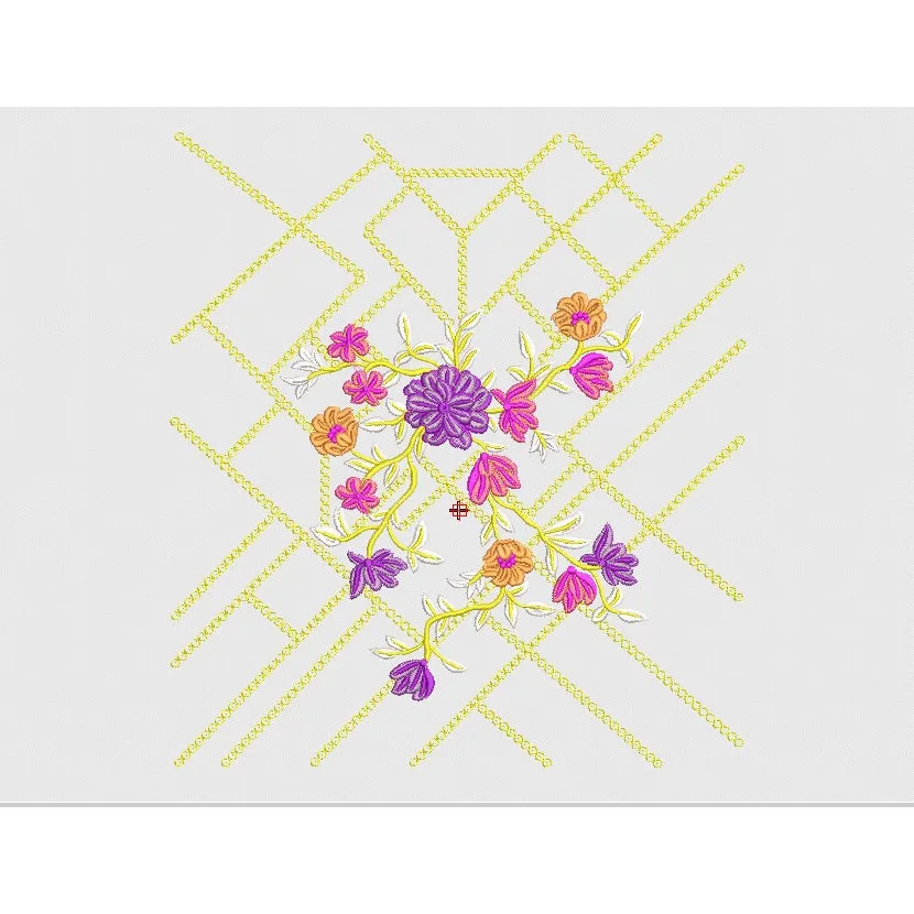 Flower Embroidery Design