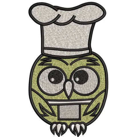 Owl Embroidery Design
