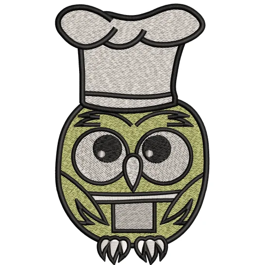 Owl Embroidery Design