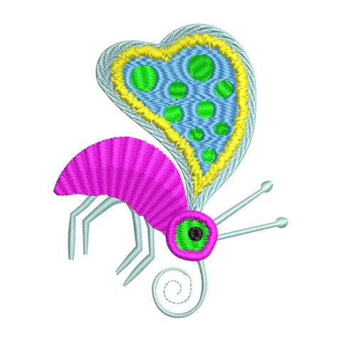 Mosquito Embroidery Design