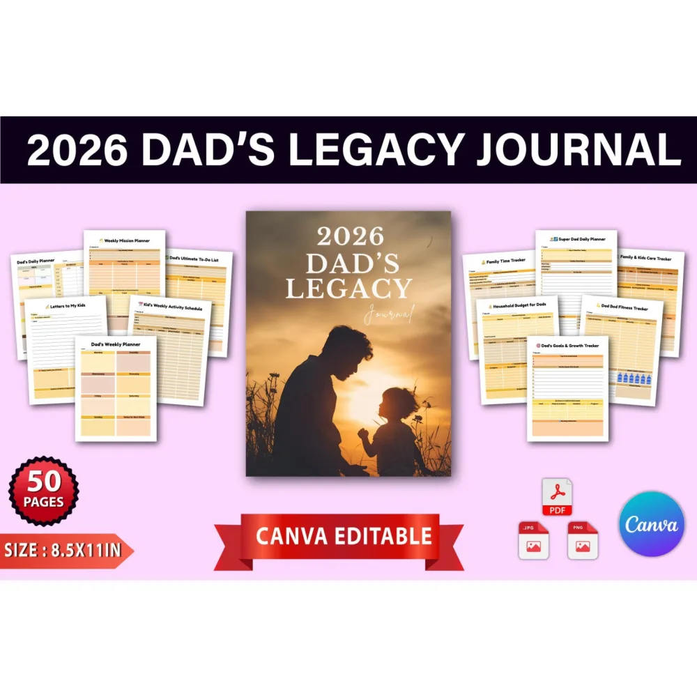 Dad Legacy Journal: Cherished Memories and Stories