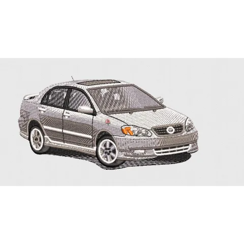 Car Embroidery Design