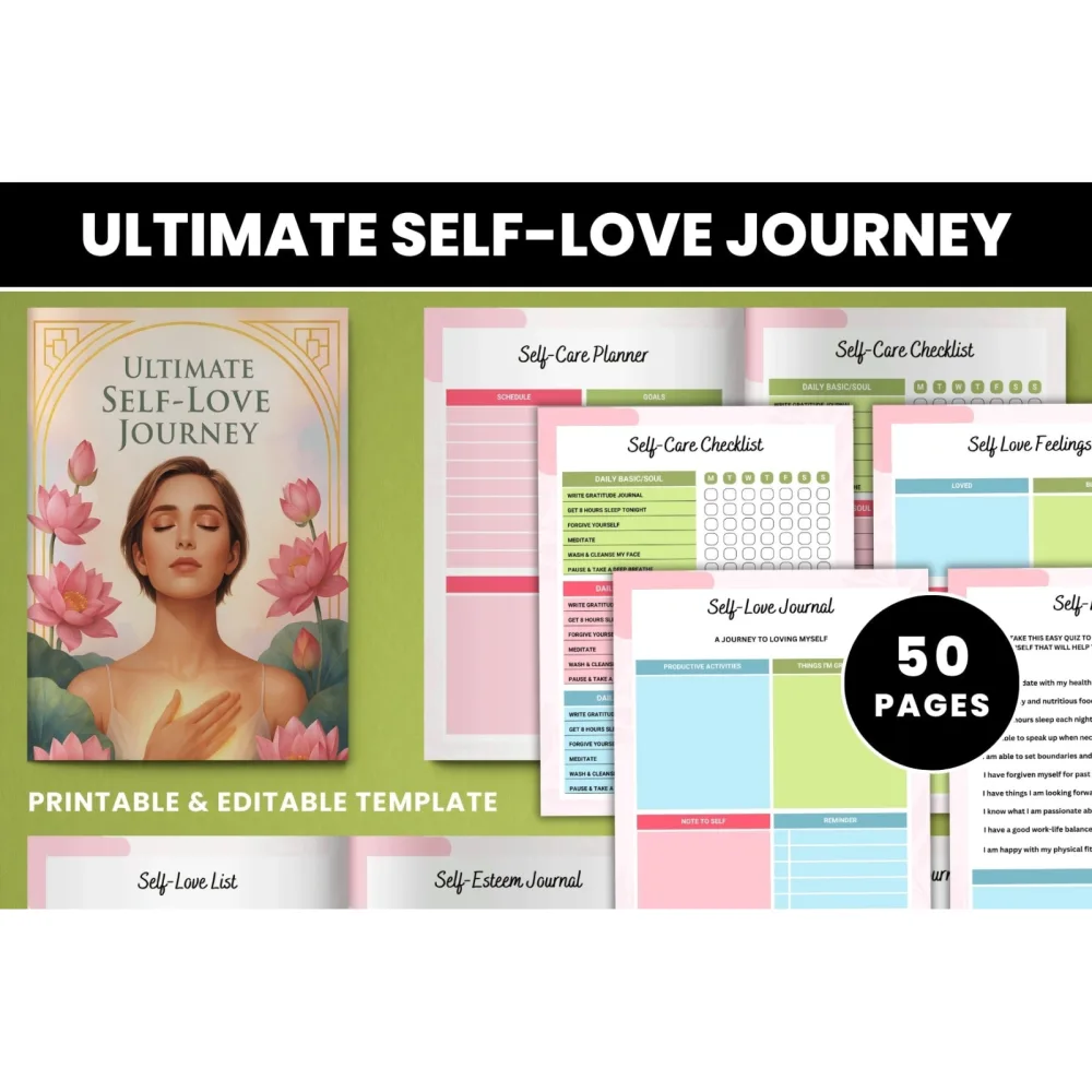 Ultimate Self Love Journey Planner