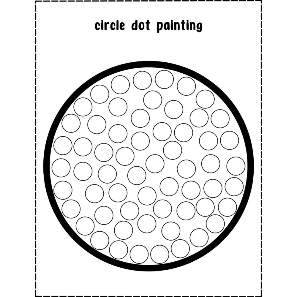 Shape Dot Painting Worksheets