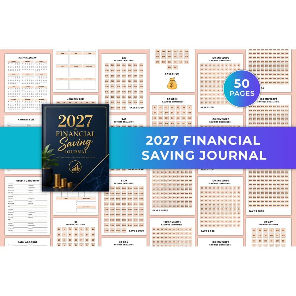 Financial Saving Journal