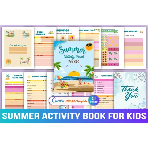 Summer Activity Planner for Kids