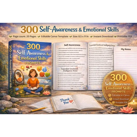 Self-Awareness Emotional Skills Prompts