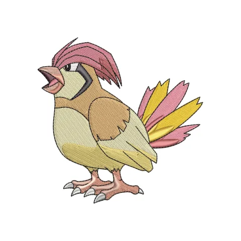 Bird Song Embroidery Design