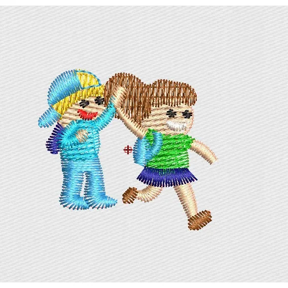 Kid Embroidery Design