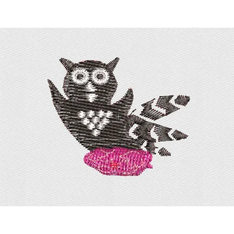 Owl Embroidery Design