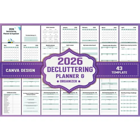 Decluttering Planner Guide