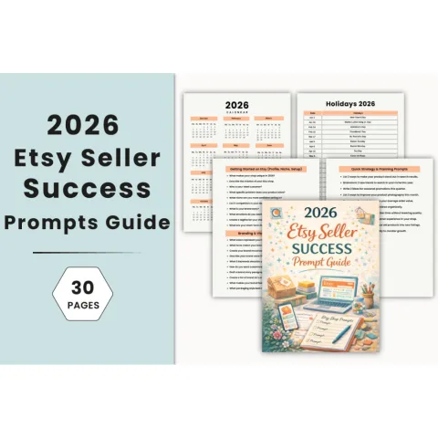 Etsy Seller Success Guide Prompts