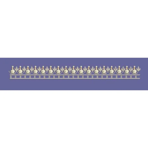 Floral Vine Delicate Trim Embroidery Design