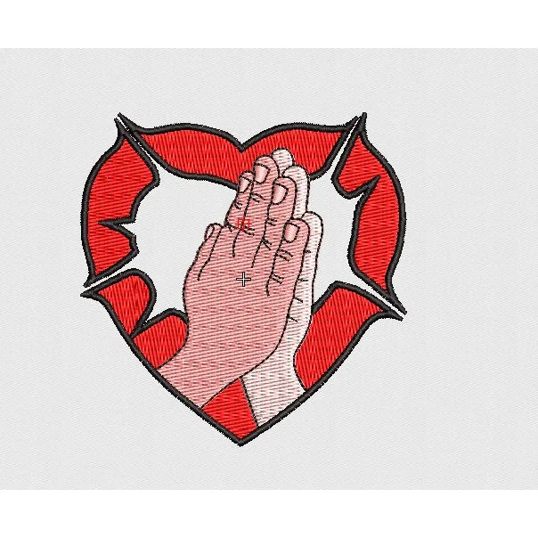 Heart Embroidery Design